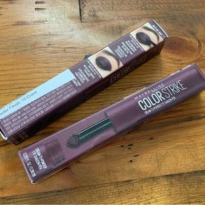 One Maybelline Color Strike cream-to-powder eyeshadow - Crave 10